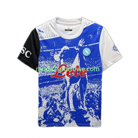 Koszulka SSC NAPOLI Maradona Champions Special Edition Domowe Stroje Piłkarskie 2023 Krótki Rękaw